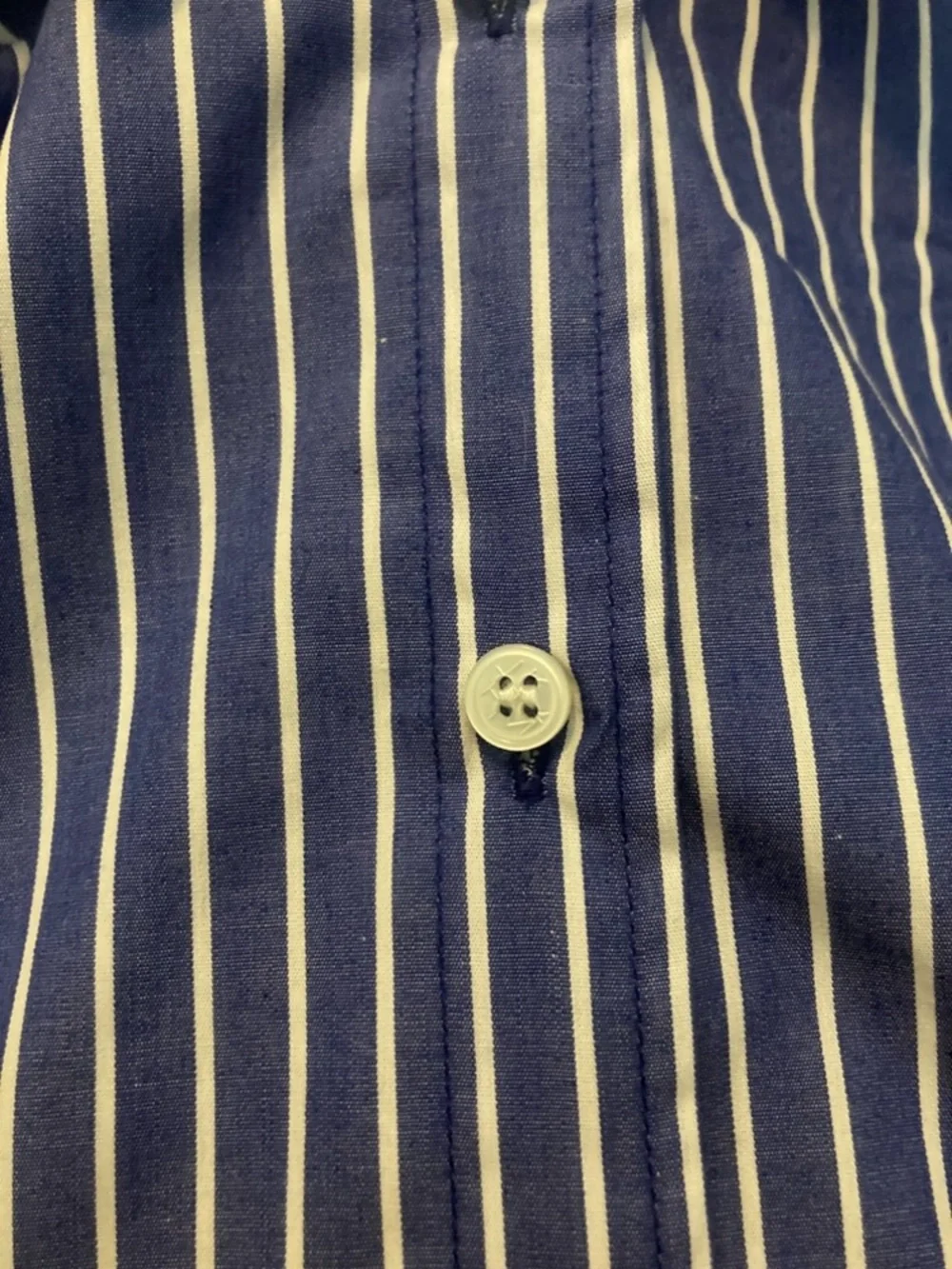 Toteme Striped Blue Button-Up women’s Shirt